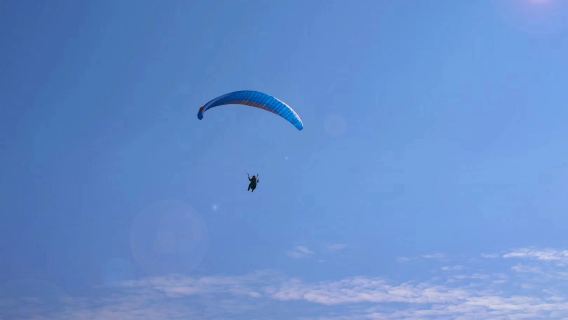 溫州霧城滑翔基地+蒼南羅家山霧城航空飛行營地滑翔傘飛行體驗【專業教練帶飛+贈送GOPRO視訊拍攝】
