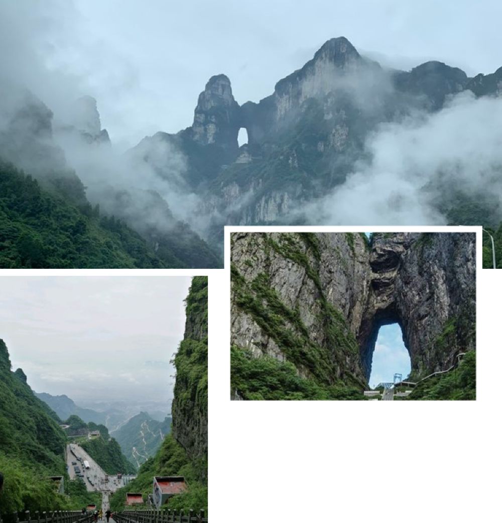 Zhangjiajie Tianmen Mountain National Forest Park Tianmen Mountain Glass Plank Road Tianmen Cave One Day Tour Trip Com