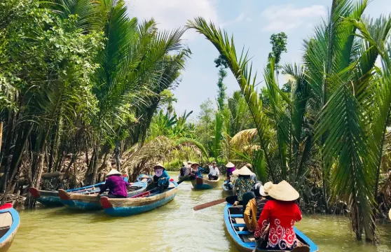 胡志明市美拖+湄公河一日遊【水椰林划船+感受越南鄉村風情】