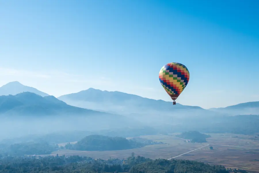 Hot Air Balloon Experience in Volcano Geopark