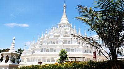 Scenic Spots of Menghuan Silver Pagoda
