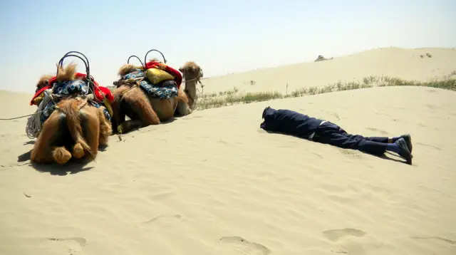 Camel Riding in Kashi