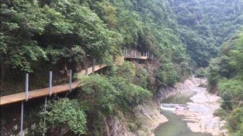 Baiyun Gorge Waterfalls