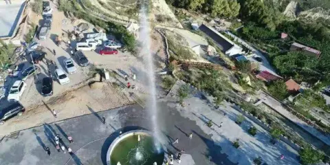 黃河印象玻璃觀景台