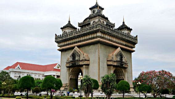 Tur setengah hari di Provinsi Vientiane, Laos [tur sepeda pribadi]