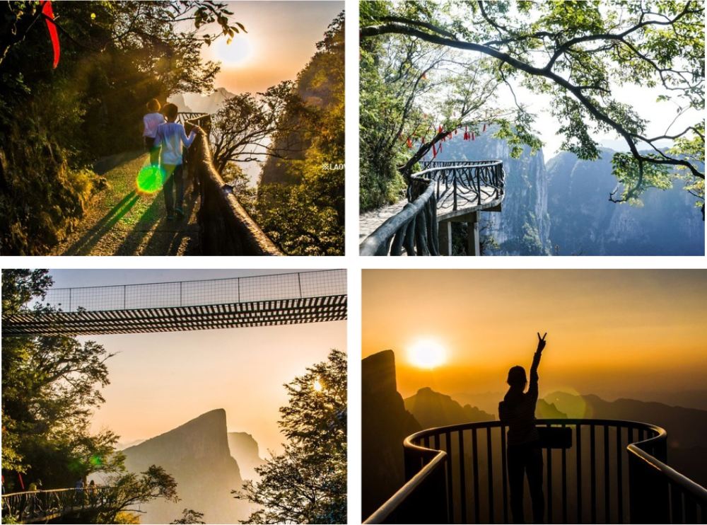 Zhangjiajie Tianmen Mountain National Forest Park Tianmen Mountain Glass Plank Road Tianmen Cave One Day Tour Trip Com