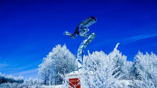 Rime Ice Viewing in Inner Mongolia
