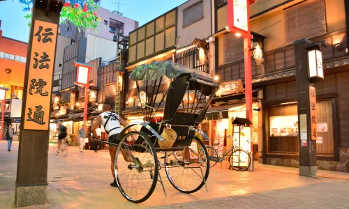 Tokyo Rickshaw Ride