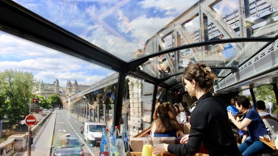 Paris: Bustronome Gourmet Dinner Tour