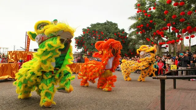 Lion Dance Performances in Foshan