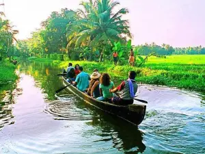 Excursion to Rice Farms of Kerala.