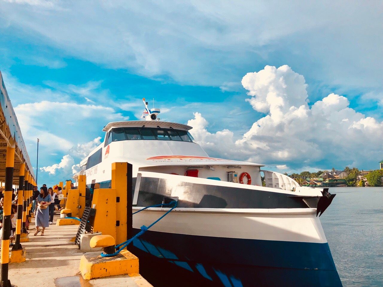 Philippines Cebu - Bohol - Siquijor - Dumaguete fast boat air-conditioned cabin/business class boat ticket