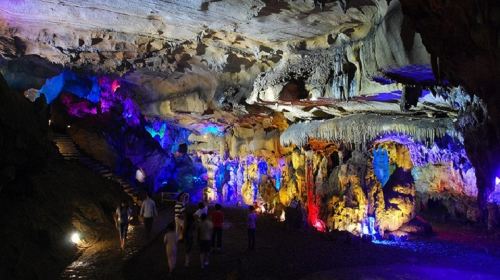 Ancient Buddha Rock Cave