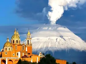 PUEBLA historic colonial center and CHOLULA neighborhood Private day tour