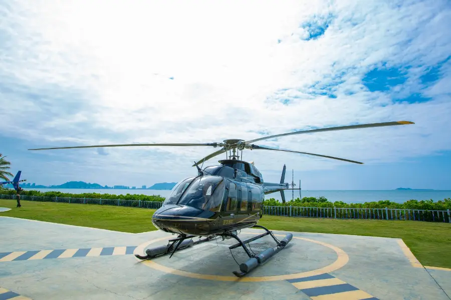 Опыт вертолета в Санья-Бей