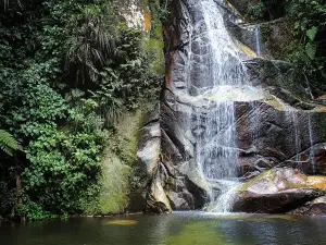 Rapel in the Pucayaquillo Waterfall