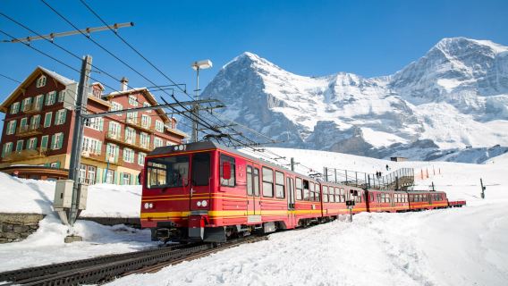 Petit groupe de 8 personnes - Excursion d'une journée à Interlaken, Jungfrau et le village de Lungern avec transfert aller-retour depuis les hôtels de Zurich
