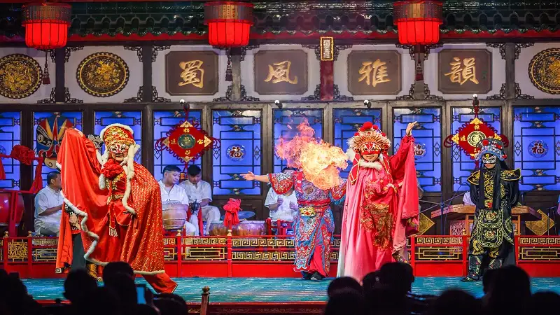 Shufeng Yayun Theater · Sichuan Opera Face-Changing Show · Grand Classical Chinese Theater