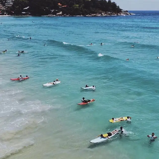 Surfing in Phuket