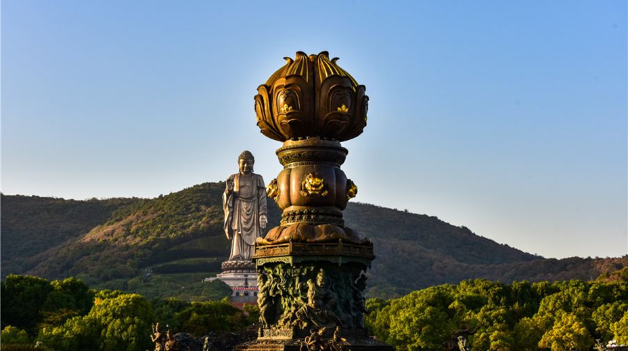 南京出發:無錫靈山大佛+禪意小鎮·拈花灣一日遊【獨立包團】