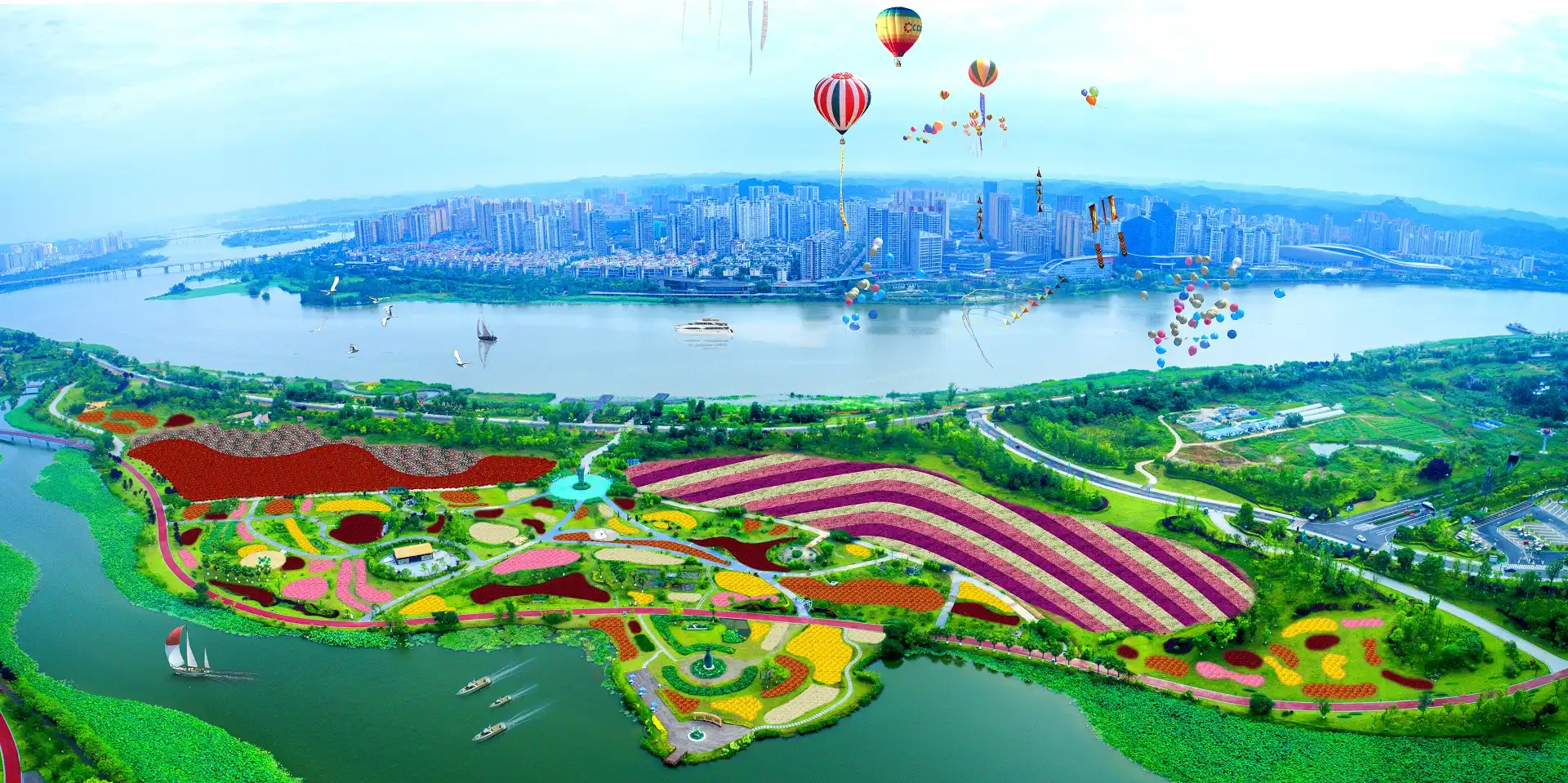 Hotels near Shenglian Island Lotus Exposition Park