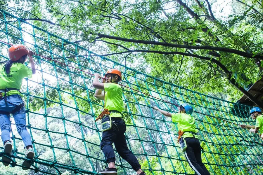 衢州大蔭山叢林飛越探險樂園