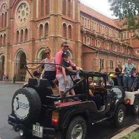 Ho Chi Minh City Private Half-Day Tour by U.S Army Jeep