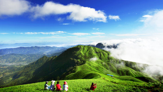 Sea of Clouds Sightseeing on Wugong Mountain