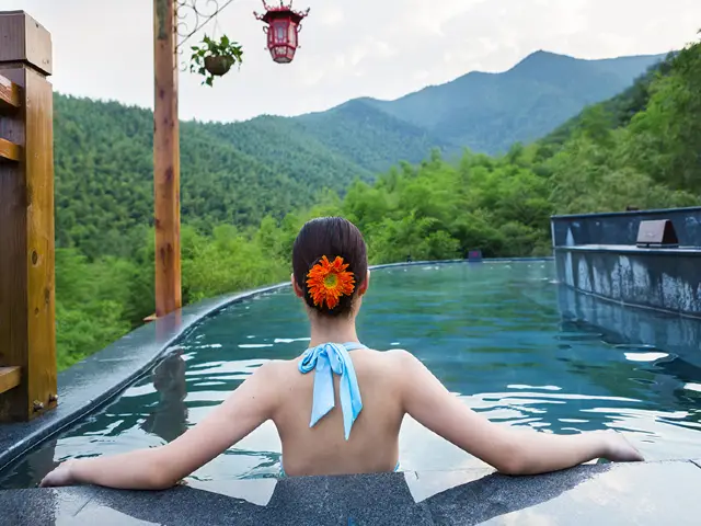 Hot Springs in Tianmuhu