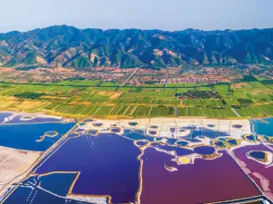 Colorful Salt Lake