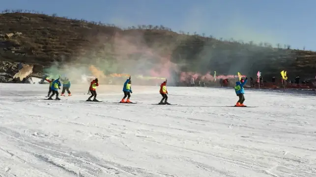 Skiing in Baoding