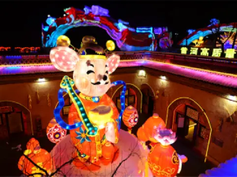 三門峡の人気夜の人気シーン