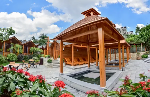 中山泉眼温泉票+自助餐票成人