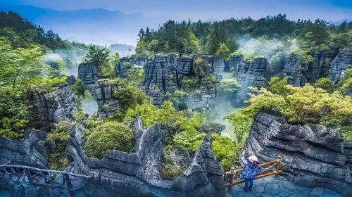 Enshi Suobuya Stone Forest Scenic Area