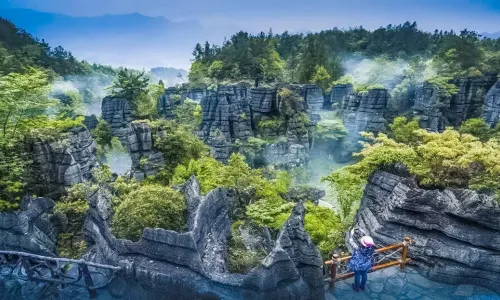 Enshi Suobuya Stone Forest Scenic Area