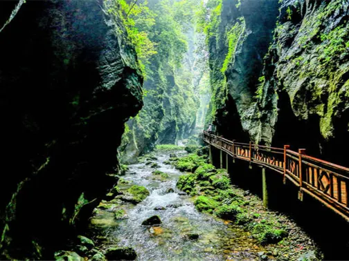 張家界地縫景區