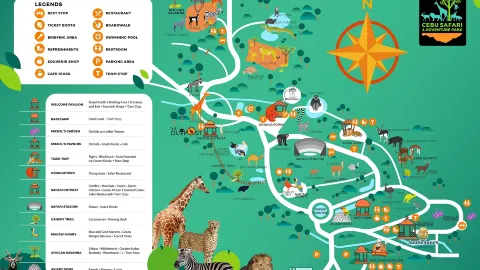 宿霧觀獸探險園 attraction in 宿霧