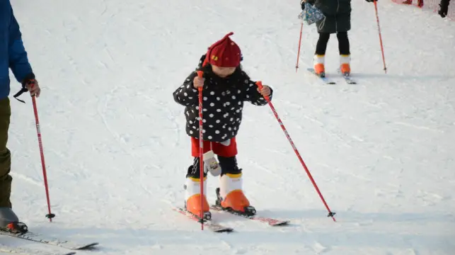Skiing in Baoding