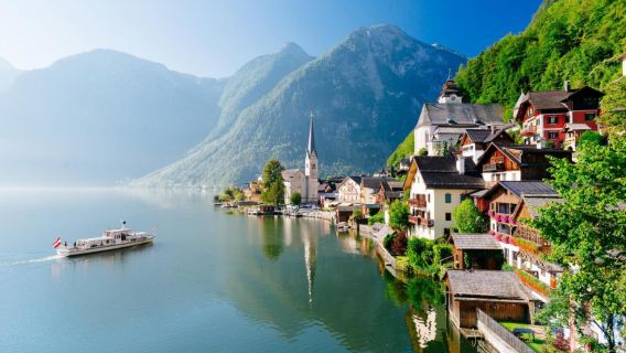 Hallstatt day tour in Austria|Fairytale Town|Alps scenic view|Salzburg round-trip