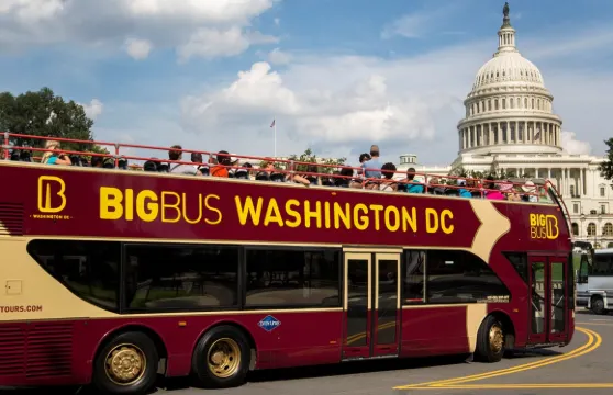 Big Bus Washington DC 華盛頓隨上隨下觀光巴士日落觀光門票成人