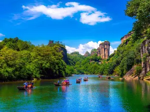 Jiuquxi Bamboo Rafting