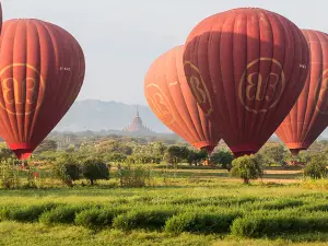 Balloons over Bagan