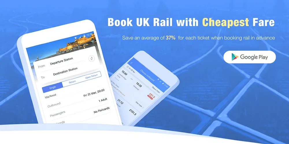 Trainpal can reduce train fares in Britain by an average of 37%