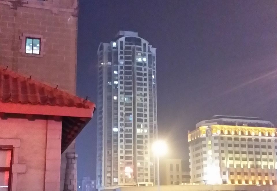 칭다오 숙소 전경