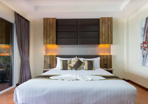 ห้องครอบครัว 2 ห้องนอนดีลักซ์สำหรับ 4 คน