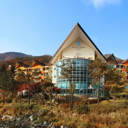 Hanwha Resort Sanjeong Lake Annecy Отели рядом с достопримечательностью «Храм Пуёнса»
