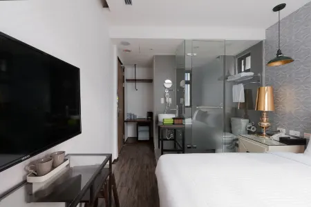 Herb Art Hotel Отели рядом с достопримечательностью «Zhengbin Fishing Harbor»