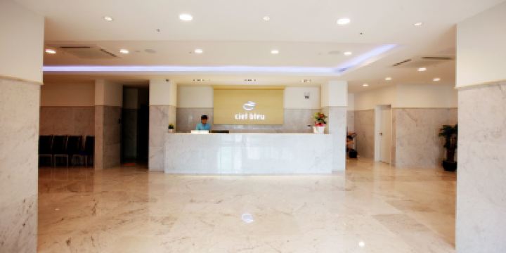 フロントデスク パンパス ホテル チェジュの写真