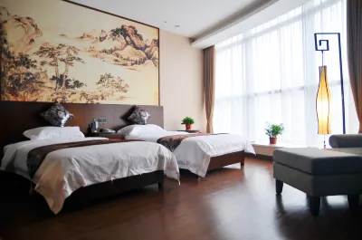 Nanjing Yi Theme Home Hotel (Fuyang Plaza Suning Universal Tianrun Plaza Branch) Hotel dekat Houteng Gymnasium