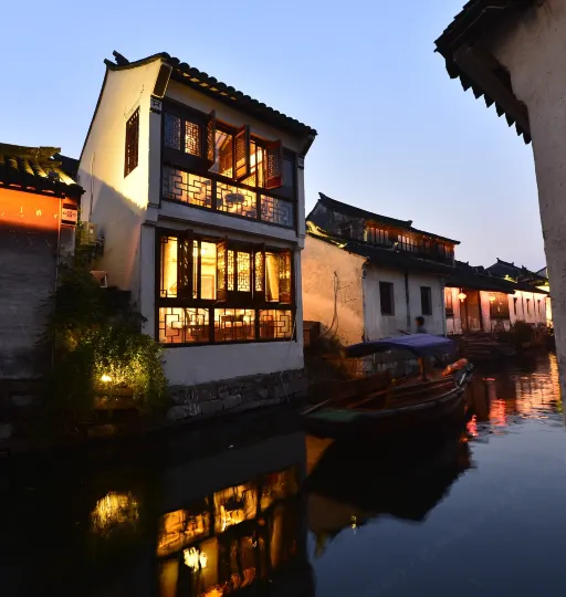 Zhouzhuang Xiushuixuan Linhe Gudian Boutique Hostel